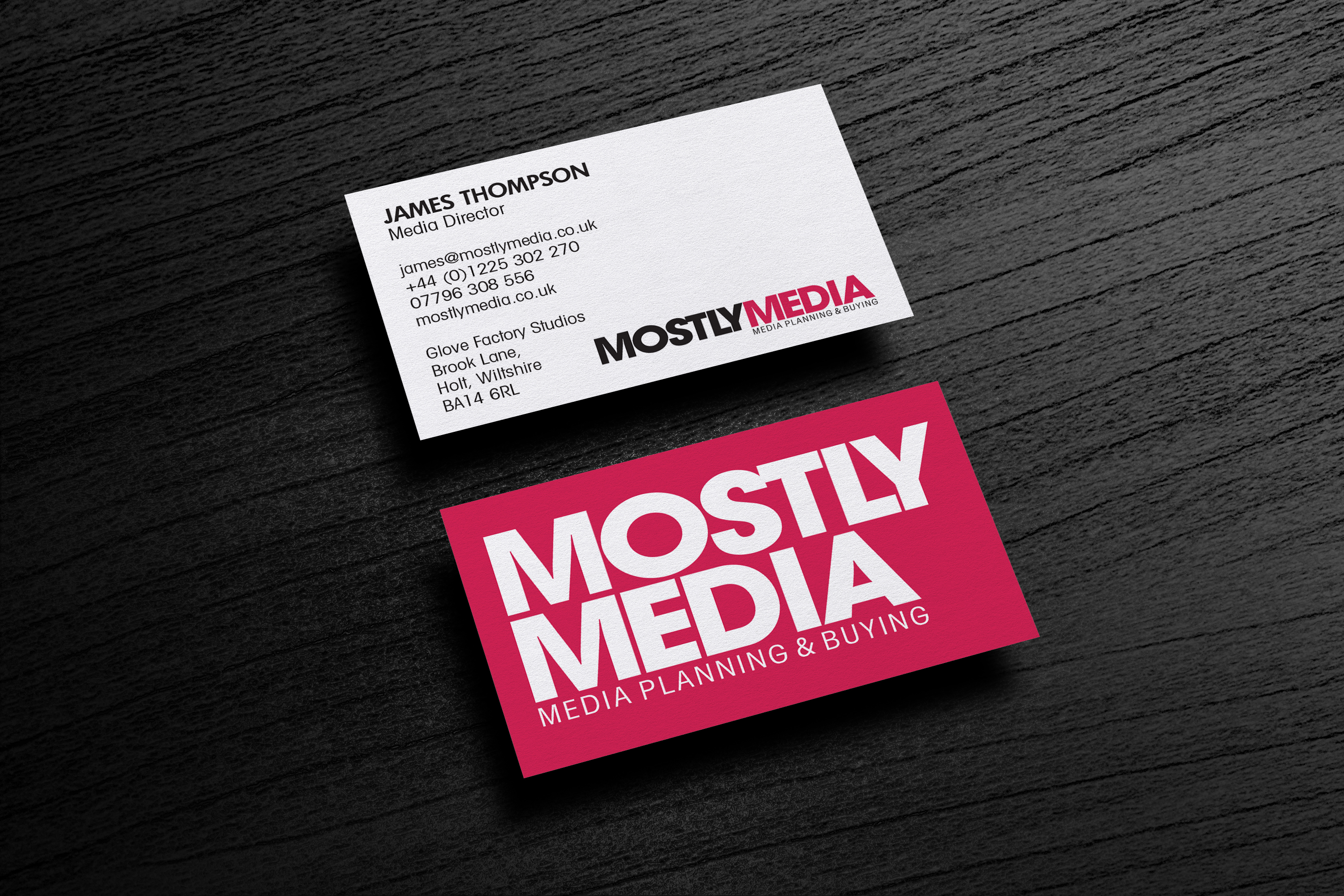 Mostly Media Business Card